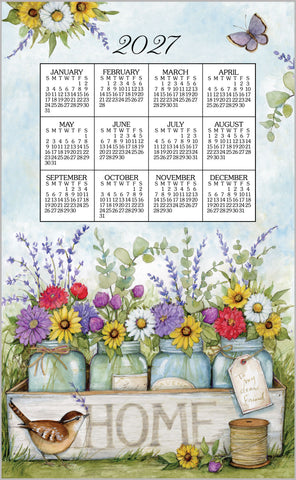 Calendar Towel 2027 - Home Floral-Lange General Store
