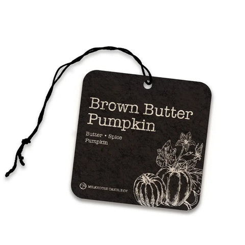 Car Freshener - Brown Butter Pumpkin-Lange General Store