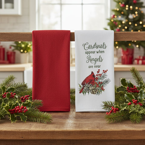 Cardinals Appear Towel Set-Lange General Store