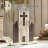 Celebrate Grace Church w/ Cross Star & Twine Coil-Lange General Store