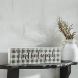 Celebrate Grace For God So Loved The World Distressed Grey Wall Sign-Lange General Store
