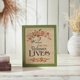 Celebrate Grace My Redeemer Lives Wall Sign-Lange General Store