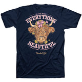 Cherished Girl Highland Cow Women's T-Shirt-Lange General Store
