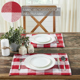 Cherry Ann Check Placemat Set of 2-Lange General Store