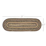 Chestnut Collection Braided Rugs - Oval