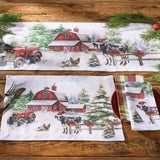 Christmas At The Farm Placemats-Lange General Store