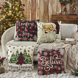 Christmas Lodge Pillow Cover Set of 4