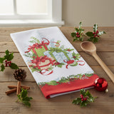 Christmas Morning Gifts & Greenery Terry Towel