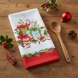Christmas Morning Gifts & Greenery Terry Towel