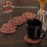 Cider Spice Braided Coaster Set of 6
