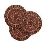 Cider Spice Braided 8" Trivet Set of 3-Lange General Store