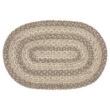 Cobblestone Braided Oval Placemat-Lange General Store