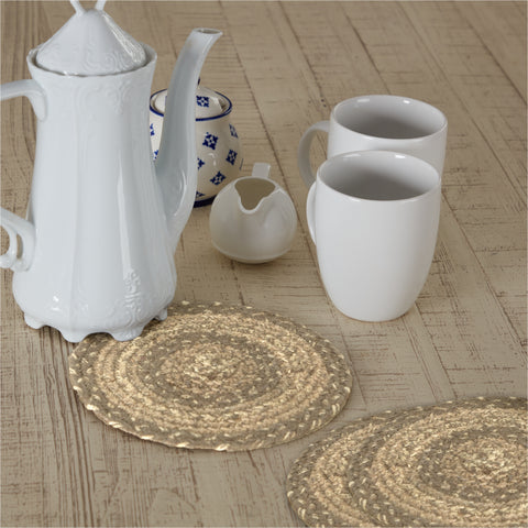 Stonebrook Braided 8" Trivet Set of 3