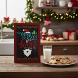 Cookies For Santa Framed Wall Hanging Sign-Lange General Store