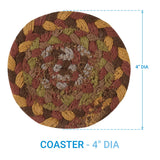 Copperton Braided Coaster Set-Lange General Store