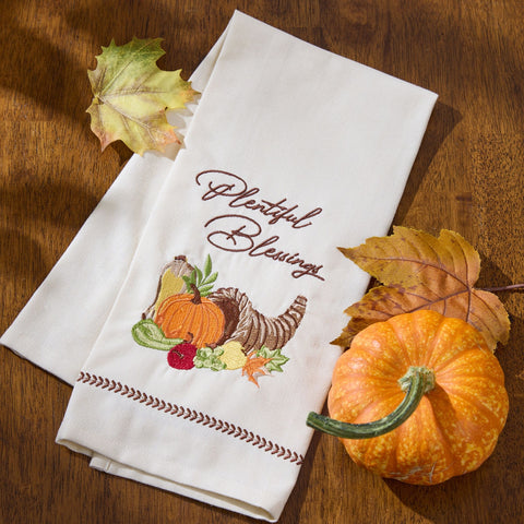 Cornucopia Dishtowel-Lange General Store