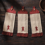 Connell Button Loop Tea Towel Set of 3-Lange General Store
