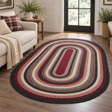 Correll Collection Braided Rugs - Oval