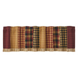 Correll Patchwork Valance-Lange General Store