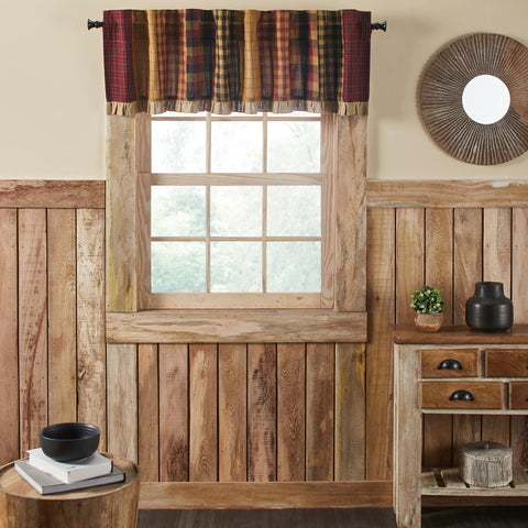 Correll Patchwork Valance-Lange General Store
