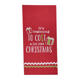 Cost A Lot Like Christmas Dishtowel-Lange General Store