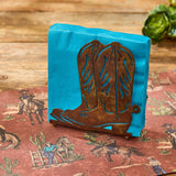 Cowboy Boots Napkin Holder