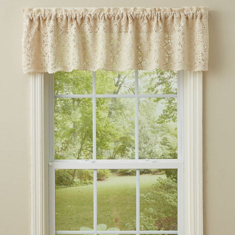 Cream Lace Valance-Lange General Store