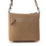 Crestbloom Navy Vintage Crossbody Bag