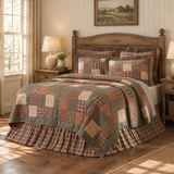 Crossboro Quilt in a new farmhouse bedroom