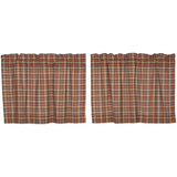 Crosswoods Tier Curtains 24"-Lange General Store