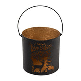 Deer Family Pillar Candle Holder