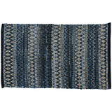 Denim Blue Chindi Rag Rug-Lange General Store
