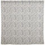 Denim Market Floral Shower Curtain-Lange General Store