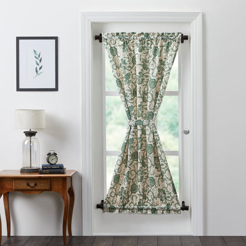 Dorsey Green Door Panel Curtain-Lange General Store
