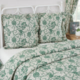 Dorsey Green Floral Euro Sham-Lange General Store