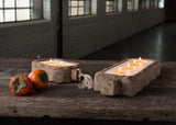 Driftwood Candle Tray Hand-Poured Soy Scented Candle - Large