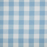 Dusk Buffalo Blue Check Tier Curtains-Lange General Store