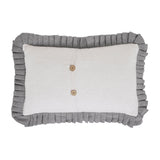 Embroidered Bee Pillow-Lange General Store