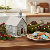 Evergreen Church Cookie Jar-Lange General Store
