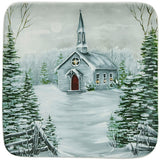 Evergreen Church Salad Plates-Lange General Store