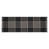 Exton Black Table Runner-Lange General Store