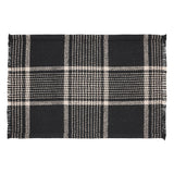 Exton Black Tan Plaid Placemat Set of 2-Lange General Store