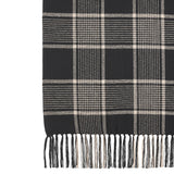Exton Black Tan Plaid Throw-Lange General Store
