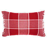 Exton Red Plaid Pillows-Lange General Store