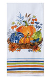 Fall Sweet Fall Pumpkin Basket Terry Towel