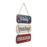 Family Friends Freedom Wall Hanging-Lange General Store