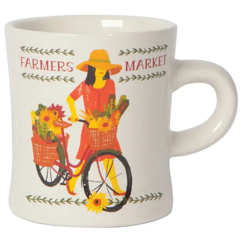 Farmers Market Diner Mug-Lange General Store