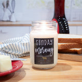 Farmhouse Mason Jar Candle - Sunday Morning-Lange General Store