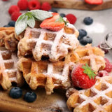 Farmhouse Mason Jar Candle - Wildberry Waffles