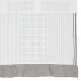 Farmstead Black Patchwork Valance-Lange General Store